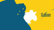 Map of gabon